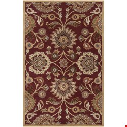 Surya Caesar Maroon (CAE-1061) Rectangle 5'0