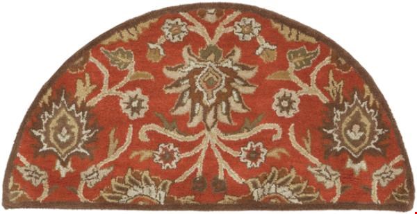 Surya Caesar Terra Cotta (CAE-1062) Hearth 2'0" x 4'0"