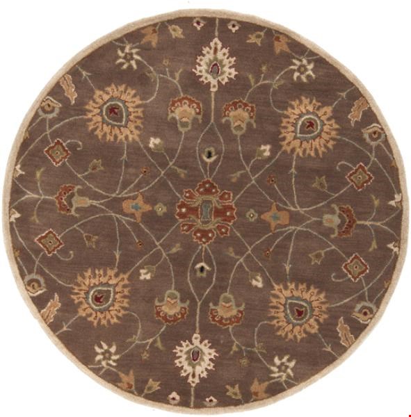 Surya Caesar Fatigue Green (CAE-1086) Round 6'0" x 6'0"