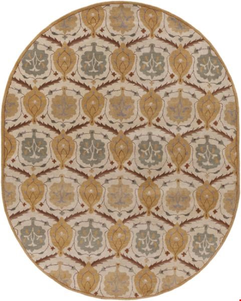 Surya Caesar Fatigue Green (CAE-1091) Oval 8'0" x 10'0"