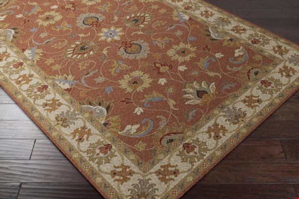 Surya Caesar Red Clay (CAE-1124) Rectangle 4'0" x 6'0"