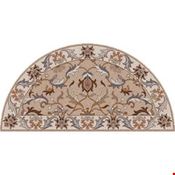 Surya Caesar Coal Black (CAE-1129) Hearth 2'0