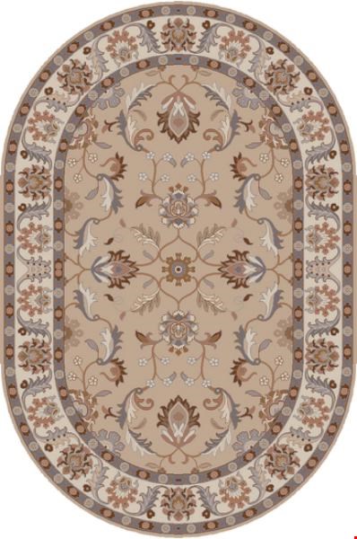 Surya Caesar Coal Black (CAE-1129) Oval 8'0" x 10'0"