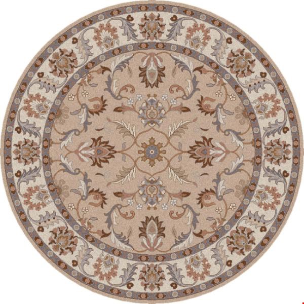 Surya Caesar Coal Black (CAE-1129) Round 8'0" x 8'0"