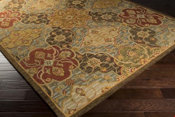 Surya Carrington Fatigue Green (CAR-1005) Square 1'6" x 1'6"