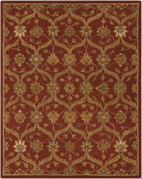 Surya Carrington Brick Red (CAR-1006) Rectangle 5'0" x 8'0"