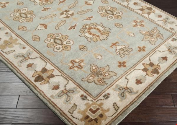 Surya Caspian Lily Pad Green (CAS-9902) Rectangle 2'0" x 3'0"