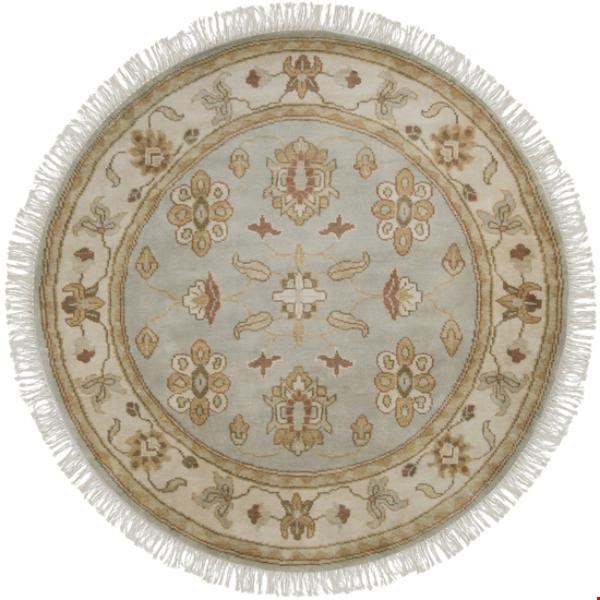 Surya Caspian Lily Pad Green (CAS-9902) Round 8'0" x 8'0"