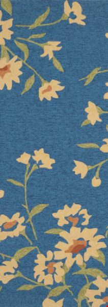 Surya Paule Marrot Cannes Mediterranean Blue (CNS-5401) Rectangle 2'6" x 8'0"