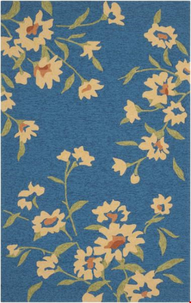 Surya Paule Marrot Cannes Mediterranean Blue (CNS-5401) Rectangle 5'0" x 8'0"
