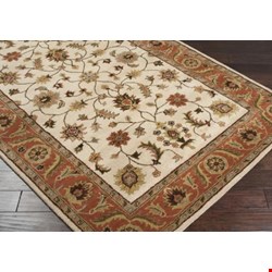 Surya Crowne Parchment (CRN-6004) Square 1'6