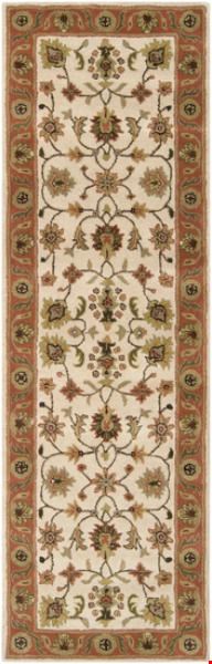 Surya Crowne Parchment (CRN-6004) Rectangle 2'6" x 8'0"