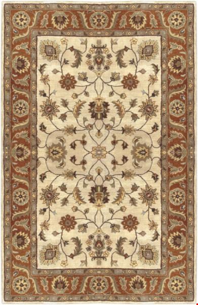 Surya Crowne Parchment (CRN-6004) Rectangle 5'0" x 8'0"