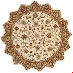 Surya Crowne Parchment (CRN-6004) Star 8'0