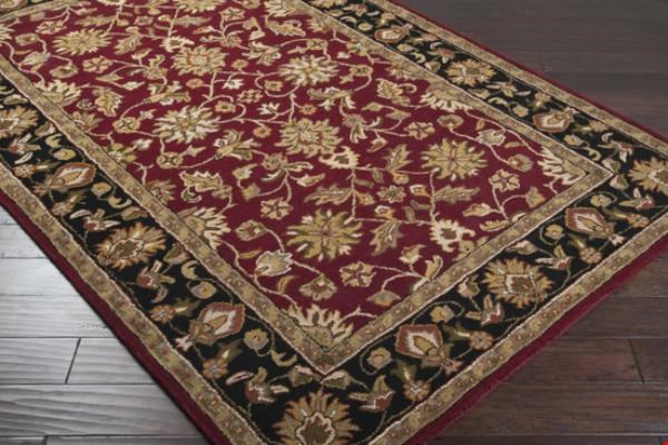 Surya Crowne Maroon (CRN-6013) Rectangle 12'0" x 15'0"