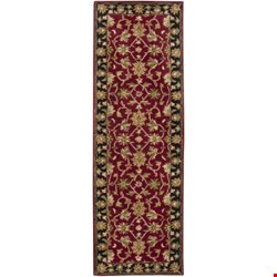 Surya Crowne Maroon (CRN-6013) Rectangle 2'6
