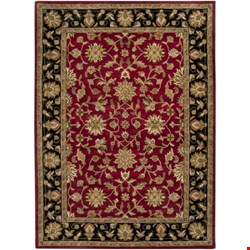 Surya Crowne Maroon (CRN-6013) Rectangle 8'0