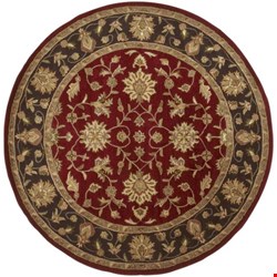 Surya Crowne Maroon (CRN-6013) Round 8'0