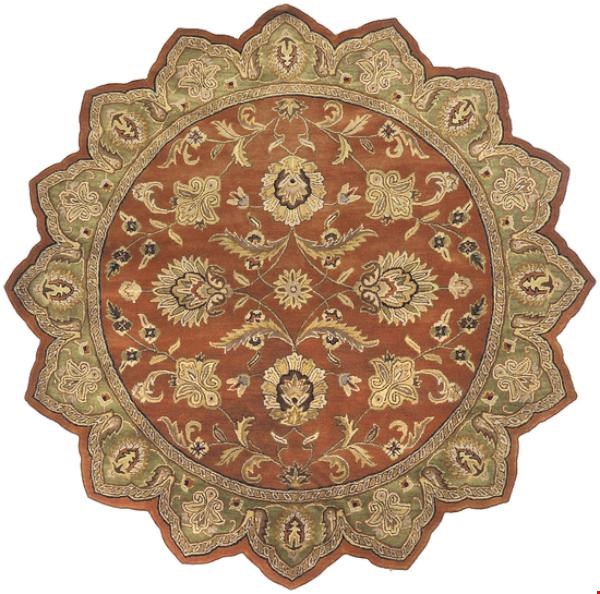 Surya Crowne Cinnamon Spice (CRN-6019) Star 8'0" x 8'0"