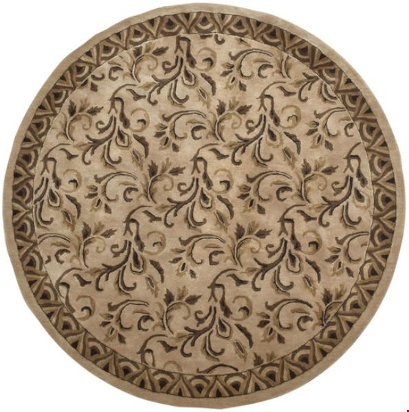 Surya Dream Raw Umber (DST-400) Round 8'0" x 8'0"