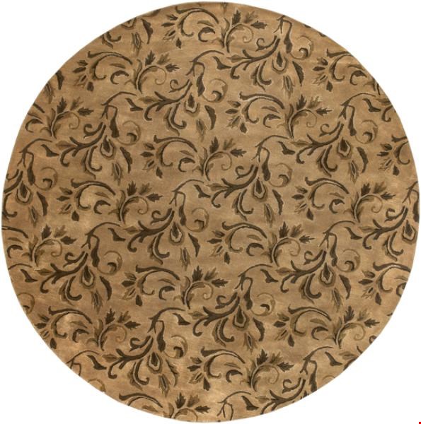 Surya Dream Raw Umber (DST-402) Round 8'0" x 8'0"