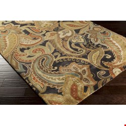 Surya Ellora Jet Black (ELO-4003) Rectangle 2'0