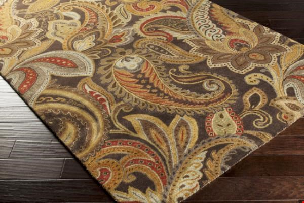 Surya Ellora Espresso (ELO-4007) Square 1'6" x 1'6"