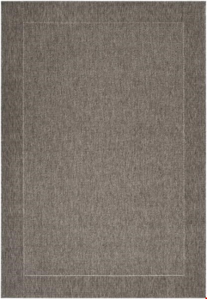 Surya Elements Charcoal Gray (ELT-1008) Rectangle 5'3" x 7'6"