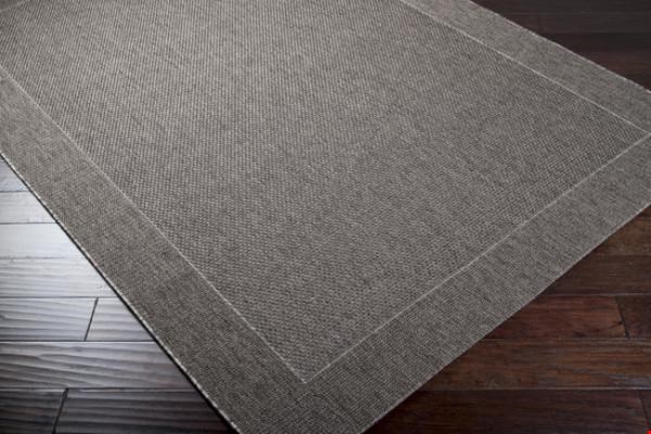 Surya Elements Charcoal Gray (ELT-1008) Rectangle 7'10" x 11'1"