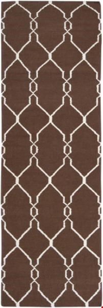 Surya Jill Rosenwald Fallon Brown (FAL-1000) Rectangle 2'6" x 8'0"