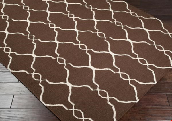 Surya Jill Rosenwald Fallon Brown (FAL-1000) Rectangle 3'6" x 5'6"