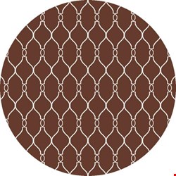 Surya Jill Rosenwald Fallon Brown (FAL-1000) Round 8'0