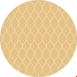 Surya Jill Rosenwald Fallon Gold (FAL-1001) Round 8'0