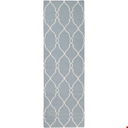 Surya Jill Rosenwald Fallon Foggy Blue (FAL-1005) Rectangle 2'6