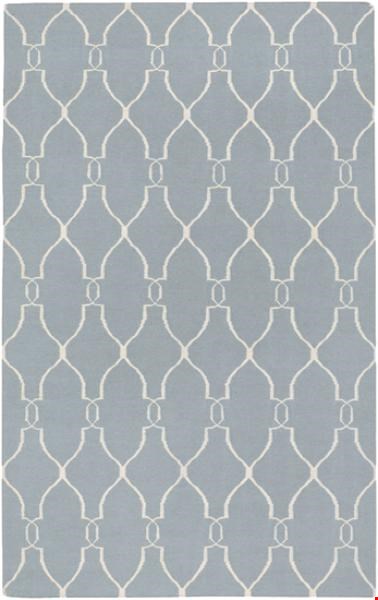 Surya Jill Rosenwald Fallon Foggy Blue (FAL-1005) Rectangle 5'0" x 8'0"