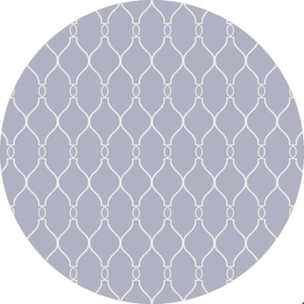 Surya Jill Rosenwald Fallon Foggy Blue (FAL-1005) Round 8'0" x 8'0"