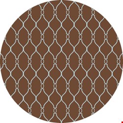 Surya Jill Rosenwald Fallon Mocha (FAL-1008) Round 8'0