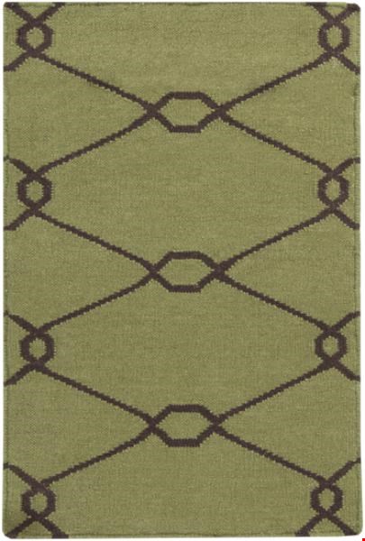 Surya Jill Rosenwald Fallon Palm Green (FAL-1014) Rectangle 2'0" x 3'0"