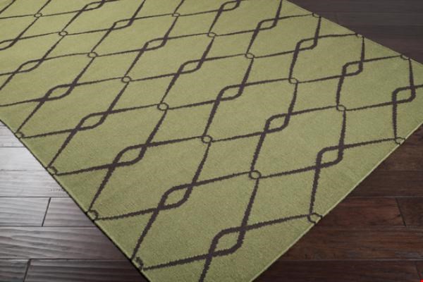 Surya Jill Rosenwald Fallon Palm Green (FAL-1014) Rectangle 8'0" x 11'0"