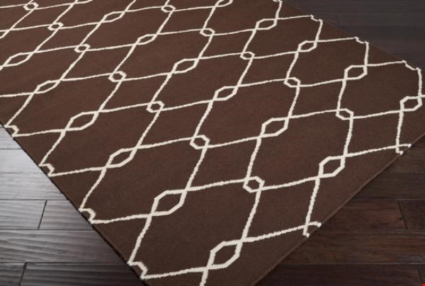 Surya Jill Rosenwald Fallon Brown (FAL-1017) Square 0'6" x 0'6"