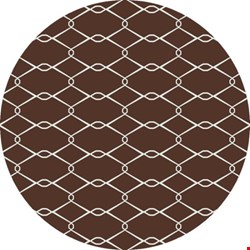 Surya Jill Rosenwald Fallon Brown (FAL-1017) Round 8'0