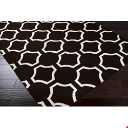 Surya Jill Rosenwald Fallon Coal Black (FAL-1024) Rectangle 8'0