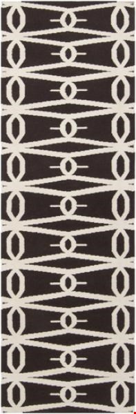 Surya Jill Rosenwald Fallon Espresso (FAL-1028) Rectangle 2'6" x 8'0"