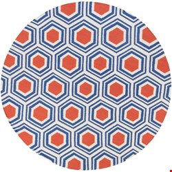 Surya Jill Rosenwald Fallon Ivory (FAL-1035) Round 8'0