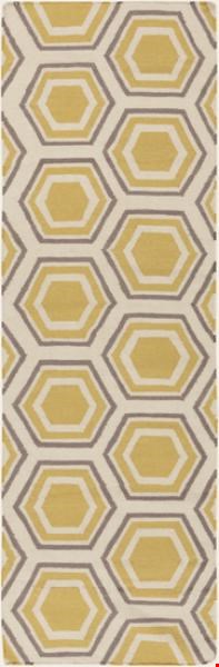 Surya Jill Rosenwald Fallon Ivory (FAL-1036) Rectangle 2'6" x 8'0"