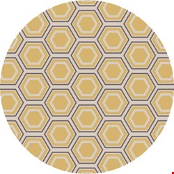 Surya Jill Rosenwald Fallon Ivory (FAL-1036) Round 8'0