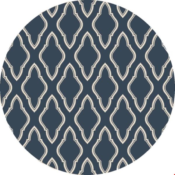 Surya Jill Rosenwald Fallon Marine Blue (FAL-1050) Round 8'0" x 8'0"