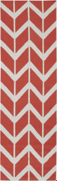 Surya Jill Rosenwald Fallon Coral (FAL-1054) Rectangle 2'6" x 8'0"