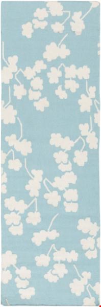 Surya Jill Rosenwald Fallon Robin’s Egg Blue (FAL-1063) Rectangle 2'6" x 8'0"