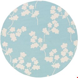 Surya Jill Rosenwald Fallon Robin’s Egg Blue (FAL-1063) Round 8'0